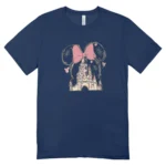Camisa Feminina Baby Look Minnie Castle - Imagem 9