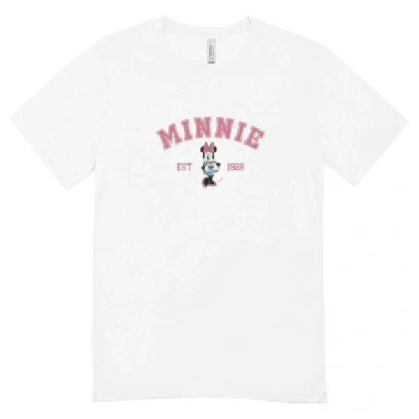 Camisa Feminina Baby Look Minnie