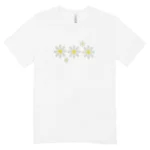 Camisa Feminina Baby Look Flores