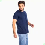 Camiseta Masculina Básica Lisa Algodão Premium Abuzze - Imagem 22
