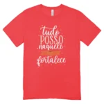 Camisa Feminina Baby Look Naquele Que Me Fortalece - Imagem 7