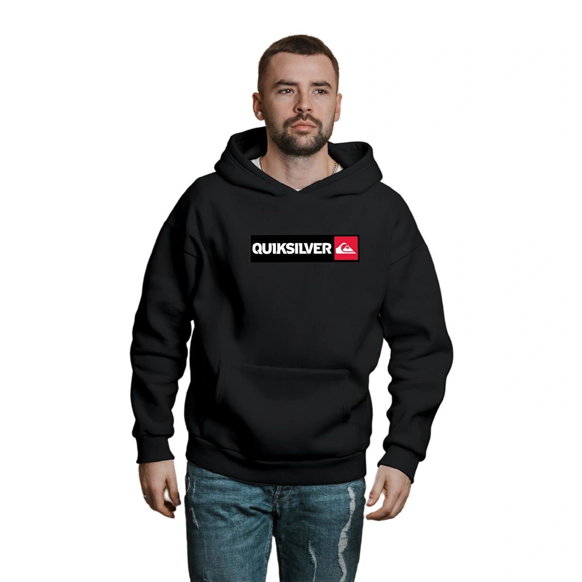 6e2e3e02-e9bc-505a-a48c-25ed220b6aba.webp Blusa Moletom Quiksilver Com Capuz - Imagem 1