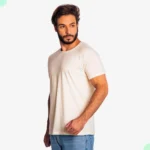 Camiseta Masculina Básica Lisa Algodão Premium Abuzze - Imagem 10