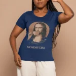 Camisa Feminina Baby Look Monday Lisa - Imagem 5