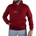 Blusa Moletom Hugo Boss Com Capuz Premium - Imagem 13