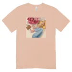 Camisa Feminina Baby Look Flores, Salto e Glamour - Imagem 13