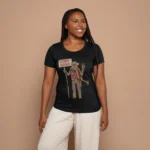 Camisa Feminina Baby Look Chew Peace - Imagem 8
