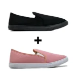 Kit 2 Tênis Feminino Slip On Casual - Imagem 9