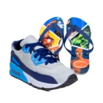 Kit Menino Tênis Infantil Max AIR + Chinelo Infantil Heróis - Imagem 13