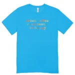 Camisa Feminina Baby Look Beba café leia livros seja feliz - Imagem 5
