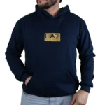 Blusa Moletom Empório Armani EA7 Com Capuz Premium - Imagem 4