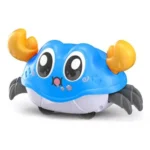 Caranguejo Fujão Brinquedo Educativo Movimento Fricção Diversão Bebê - Imagem 2