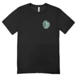 Camisa Feminina Baby Look Folha