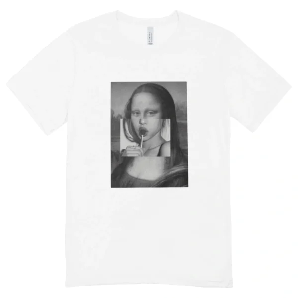 Camisa Feminina Baby Look Monalisa Moderna