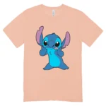 Camisa Feminina Baby Look Stitch - Imagem 11