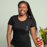 Camisa Feminina Baby Look Novas Raízes - Imagem 6