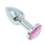 Plug anal luxo metal cônico polido a mão tamanho PP - Imagem 3