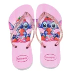 Kit 3 Chinelos Feminino Havaianas Stitch Sortidos - Imagem 3