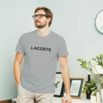 Camisa Lacoste Logo Writing - Imagem 17