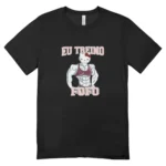 Camisa Feminina Baby Look Eu Treino Fofo