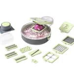 Cortador Ralador Fatiador Multifuncional Triturador 9 em 1 - Imagem 3