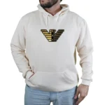 Blusa Moletom Empório Armani EA7 Com Capuz Premium