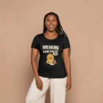 Camisa Feminina Baby Look Breaking News - Imagem 8