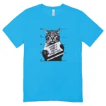 Camisa Feminina Baby Look Gato Foragido - Imagem 9