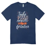 Camisa Feminina Baby Look Naquele Que Me Fortalece - Imagem 9