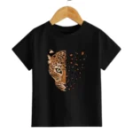 Camisa Feminina Baby Look Onça Estilosa