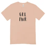 Camisa Feminina Baby Look Grl Pwr - Imagem 13
