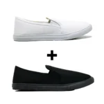 Kit 2 Tênis Feminino Slip On Casual - Imagem 7