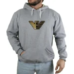 Blusa Moletom Empório Armani EA7 Com Capuz Premium - Imagem 16