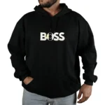 Blusa Moletom Hugo Boss Gold Com Capuz Premium