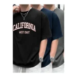 Kit 3 Camisetas Masculina Sortidas 100% Algodão Premium - Imagem 15