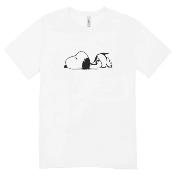 Camisa Feminina Baby Look Soneca do Snoopy