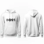 Blusa Moletom Hugo Boss Big Logo com Capuz - Imagem 8