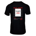 Camiseta Personalizada Nas Costas Sua Arte - Imagem 2