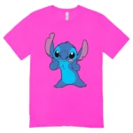 Camisa Feminina Baby Look Stitch - Imagem 14