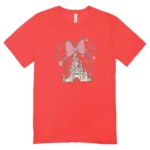 Camisa Feminina Baby Look Minnie Castle - Imagem 11
