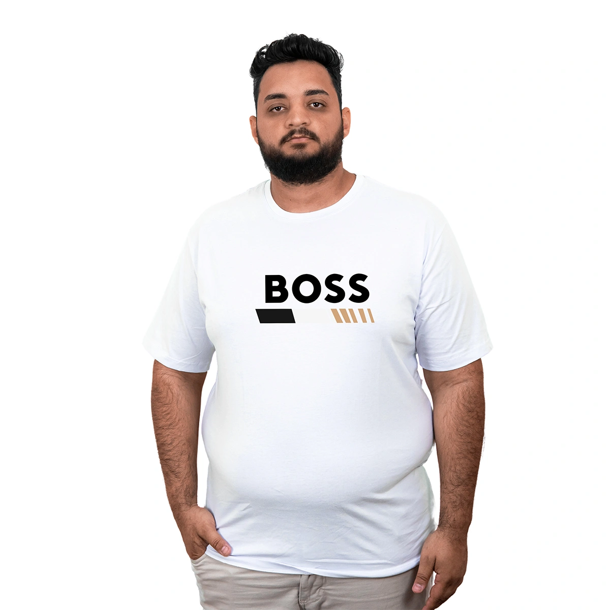 bf7a68c6-1a39-5ef5-8ab7-51c749001d04.webp Camisa Masculina Plus Size Hugo Boss Reset - Imagem 1