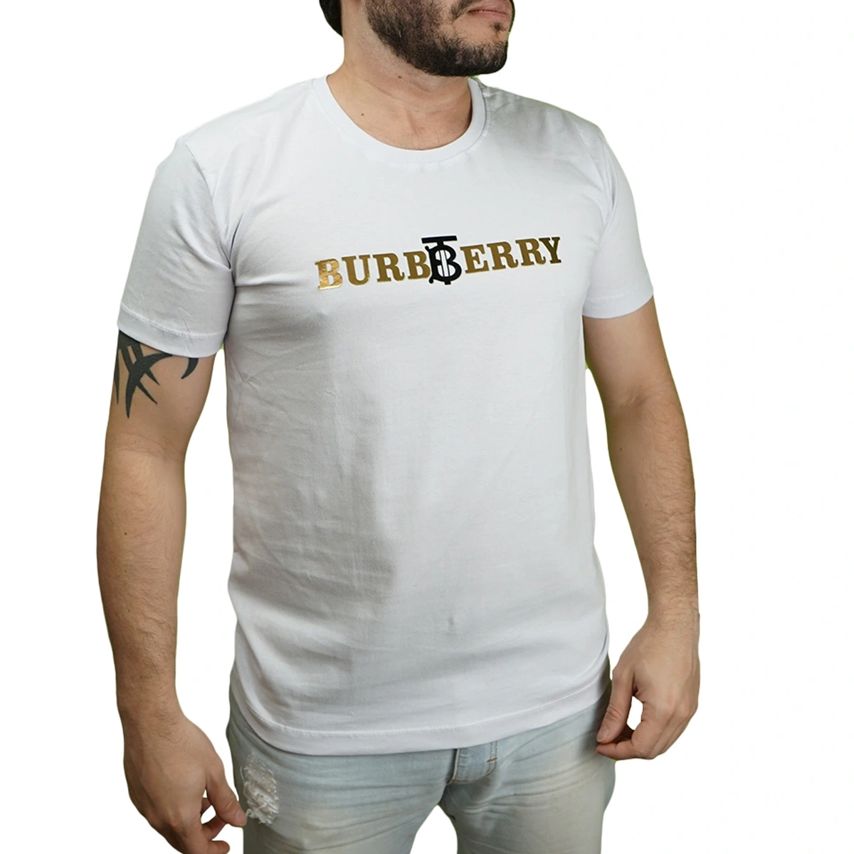 bfbe84bf-8f33-5dcf-84a3-6cf81522ad2a.webp Camisa Masculina Burberry Golden Premium - Imagem 1