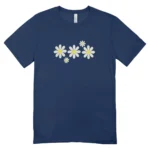 Camisa Feminina Baby Look Flores - Imagem 9