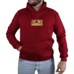 Blusa Moletom Empório Armani EA7 Com Capuz Premium - Imagem 7
