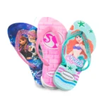 Kit 3 Chinelos Infantil Menina Havaianas Desenhos - Imagem 2