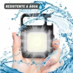 Mini Lanterna Portátil com Chaveiro E Abridor De Garrafa - Imagem 4