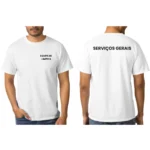Camiseta Equipe de Limpeza Serviços Gerais Uniforme - Imagem 9