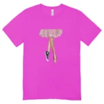 Camisa Feminina Baby Look Bailarina Tênis - Imagem 11
