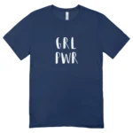 Camisa Feminina Baby Look Grl Pwr - Imagem 9