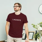 Camisa Lacoste Logo Writing - Imagem 5